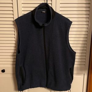 Men’s Blue Wool Blend Vest